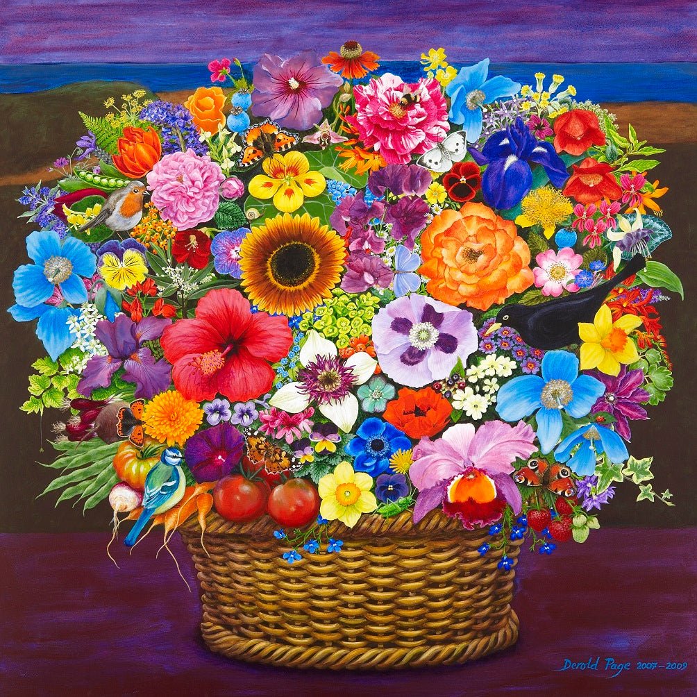 Joys of a Lifetime (332 Piece Flower Wooden Jigsaw Puzzle) - Nautilus Puzzles - Wooden Jigsaw Puzzles For Adults