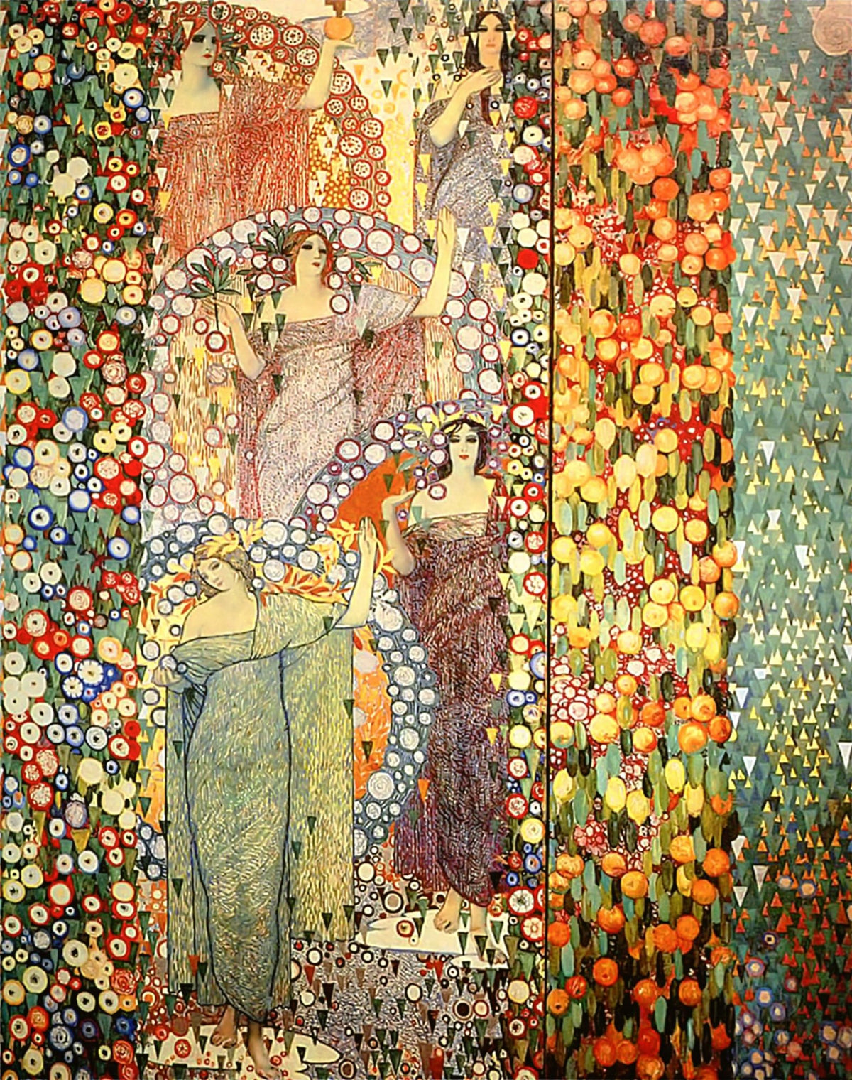 La Primavera by Galileo Chini (367 Piece Wooden Jigsaw Puzzle) - Nautilus Puzzles - Wooden Jigsaw Puzzles For Adults