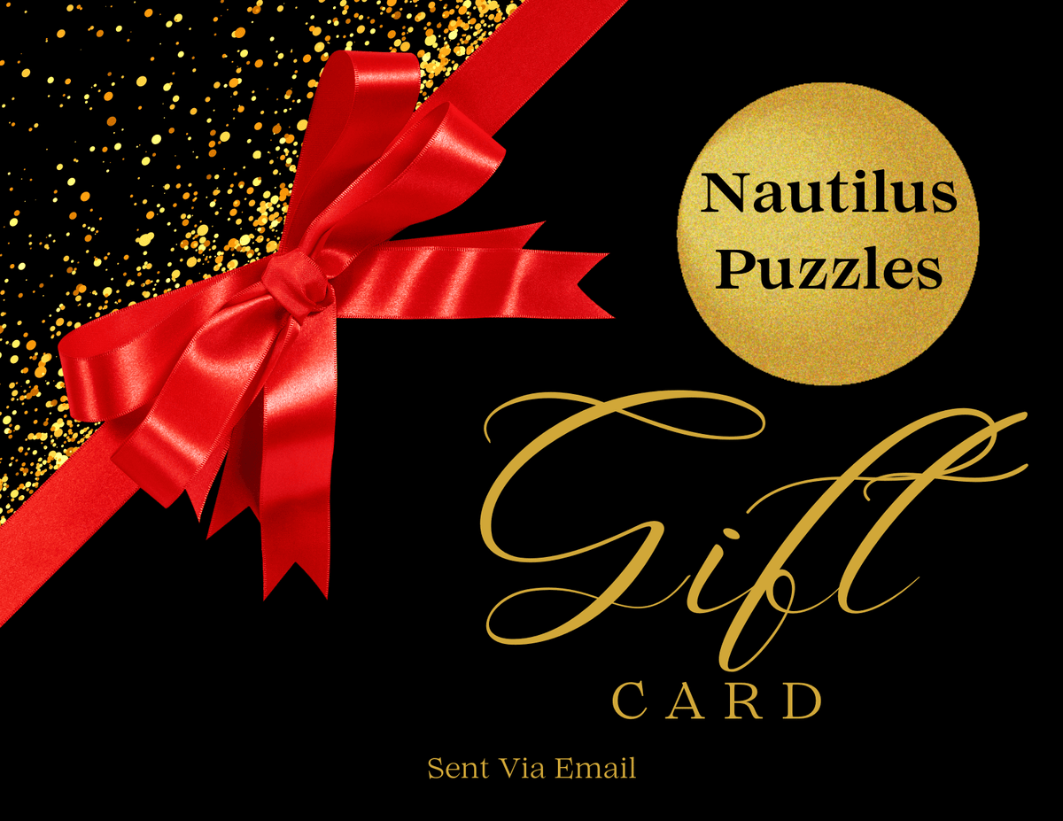 Nautilus Puzzles Gift Card - Nautilus Puzzles - Wooden Jigsaw Puzzles For Adults