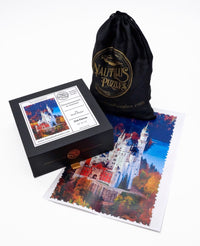 Neuschwanstein in Autumn (224 Piece Wooden Jigsaw Puzzle) - Nautilus Puzzles - Wooden Jigsaw Puzzles For Adults