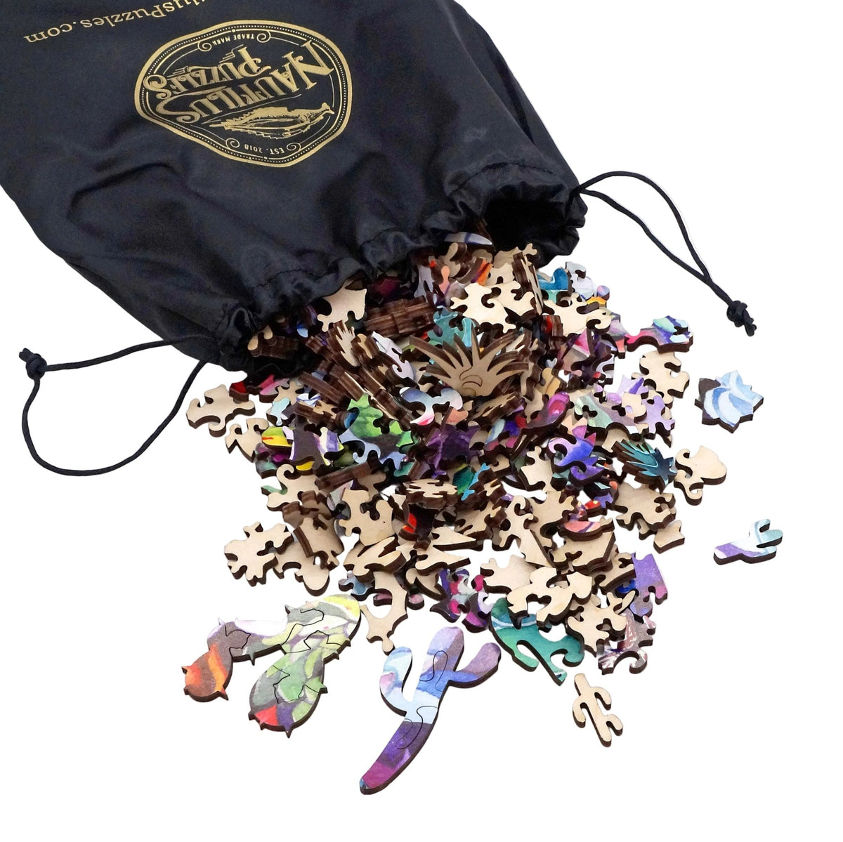 Plantastic! (500 Piece Wooden Jigsaw Puzzle) - Nautilus Puzzles - Wooden Jigsaw Puzzles For Adults