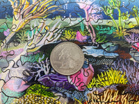 Silurian Seascape (144 Piece Wooden Jigsaw Puzzle) - Nautilus Puzzles - Wooden Jigsaw Puzzles For Adults
