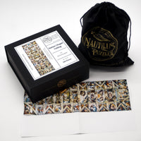 Sistine Chapel Ceiling by Michelangelo (200 Piece Wooden Jigsaw Puzzle) - Nautilus Puzzles - Wooden Jigsaw Puzzles For Adults