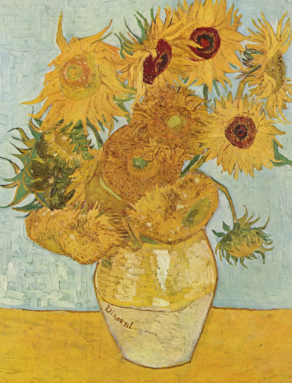 Sunflowers, 1888 by Van Gogh (120 Piece Sunflower Wooden Jigsaw Puzzle) - Nautilus Puzzles - Wooden Jigsaw Puzzles For Adults