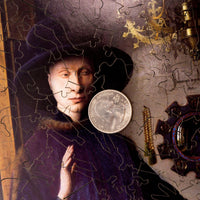 The Arnolfini Portrait (329 Piece Wooden Jigsaw Puzzle) - Nautilus Puzzles - Wooden Jigsaw Puzzles For Adults