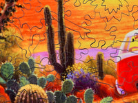 The Baja Trail (500 Piece Wooden Jigsaw Puzzle) - Nautilus Puzzles - Wooden Jigsaw Puzzles For Adults