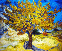 The Mulberry Tree by Vincent Van Gogh (50 Piece Mini Wooden Jigsaw Puzzle) - Nautilus Puzzles - Wooden Jigsaw Puzzles For Adults