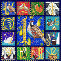 Twelve Days of Christmas (801 Piece Wooden Christmas Jigsaw Puzzle) - Nautilus Puzzles - Wooden Jigsaw Puzzles For Adults